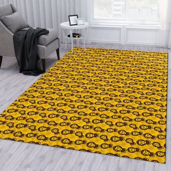 Bape Area Rug Bedroom Rug Family Gift Us Decor