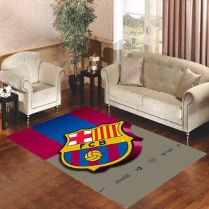 Barcelona Football Club Logo Living Room Carpet Rugs Area Rug For Living Room Bedroom Rug Home Decor