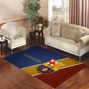 Barcelona Logo Series Living Room Carpet Rugs Area Rug For Living Room Bedroom Rug Home Decor