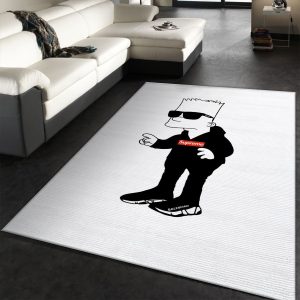 Bart Simpson Rectangle Rug Fashion Brand Rug Christmas Gift Decor Area Rug For Living Room Bedroom Rug Home Decor