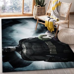 Batman Ft Joker Dc Comic Area Rug Bedroom Rug Us Gift Decor Area Rug For Living Room Bedroom Rug Home Decor