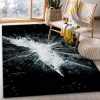 Batman Logo Movie Area Rug Living Room Rug Us Gift Decor Area Rug For Living Room Bedroom Rug Home Decor