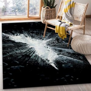 Batman Logo Movie Area Rug Living Room Rug Us Gift Decor Area Rug For Living Room Bedroom Rug Home Decor