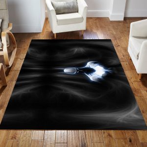 Batman Smoke Area Rug For Christmas Bedroom Rug Family Gift Decor Area Rug For Living Room Bedroom Rug Home Decor
