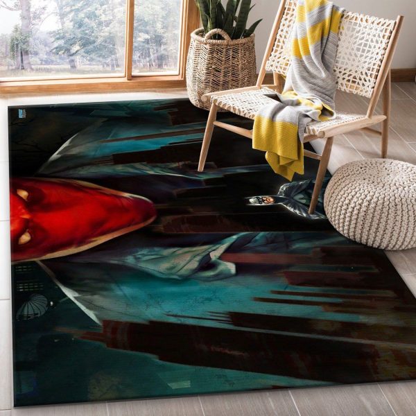 Batman Ver2 Rug Bedroom Rug Floor Decor Home Decor Area Rug For Living Room Bedroom Rug Home Decor