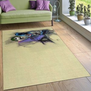 Batman Vs Joker Area Rug For Christmas Living Room Rug Home Decor Area Rug For Living Room Bedroom Rug Home Decor