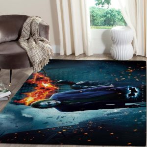 Batman Vs Joker Area Rugs Dc Comics Superhero Movies Living Room Carpet Christmas Gift Floor Decor The Us Decor