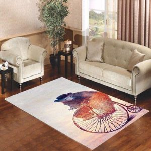 Bears On Bicycles And Unicycle Living Room Carpet Rugs Area Rug For Living Room Bedroom Rug Home Decor