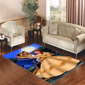 Beauty And The Beast Living Room Carpet Rugs Area Rug For Living Room Bedroom Rug Home Decor