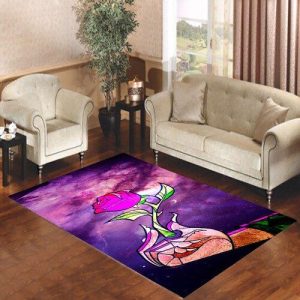 Beauty And The Beast Stained Glass Living Room Carpet Rugs Area Rug For Living Room Bedroom Rug Home Decor