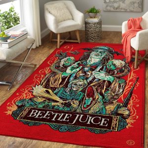 Beetlejuice Area Rug Movie Floor Xx76922 Rug Carpet Area Rug For Living Room Bedroom Rug Home Decor