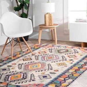Beige Barbed Helix Totem Clt1610019A Rug Carpet Area Rug For Living Room Bedroom Rug Home Decor