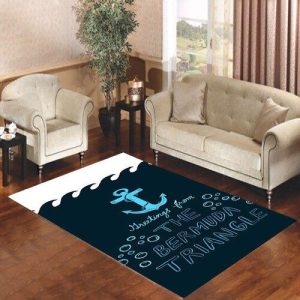 Bermuda Triangle Anchor Living Room Carpet Rugs Area Rug For Living Room Bedroom Rug Home Decor