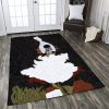 Bernese Mountain Dog Bl300708T Rug Carpet Area Rug For Living Room Bedroom Rug Home Decor