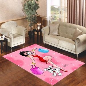 Betty Boop Shopping Living Room Carpet Rugs Area Rug For Living Room Bedroom Rug Home Decor