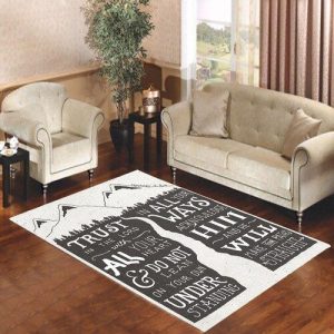 Bible Verse Proverbs 36 Living Room Carpet Rugs Area Rug For Living Room Bedroom Rug Home Decor