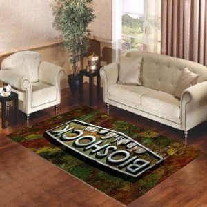 Bioshock Logo 2 Living Room Carpet Rugs Area Rug For Living Room Bedroom Rug Home Decor