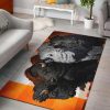 Bisons United Tribes Symbol Native American Design Area Rug Carpet Area Rug For Living Room Bedroom Rug Home Decor