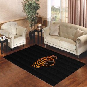 Black And White Knicks Logo Living Room Carpet Rugs Area Rug For Living Room Bedroom Rug Home Decor