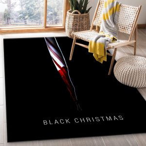 Black Christmas Rug Movie Rug Home Decor Area Rug For Living Room Bedroom Rug Home Decor