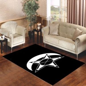 Black Scale Logo Living Room Carpet Rugs Area Rug For Living Room Bedroom Rug Home Decor
