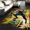Black Widow Hero Movie Rug Bedroom Family Gift Decor Area Rug For Living Room Bedroom Rug Home Decor