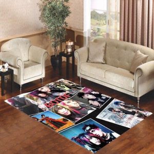 Blood On The Dance Floor Band Collage Living Room Carpet Rugs Area Rug For Living Room Bedroom Rug Home Decor