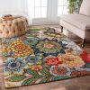 Blooming Flower Bt2309011R Rug Carpet Area Rug For Living Room Bedroom Rug Home Decor