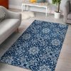 Blue And White Bohemian Mandala Area Rug Bohemian Rug Rug Love Decor