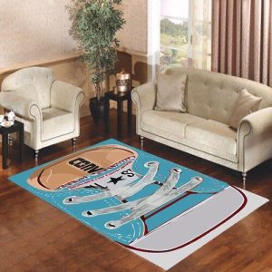 Blue Converse All Star Shoe Living Room Carpet Rugs Area Rug For Living Room Bedroom Rug Home Decor