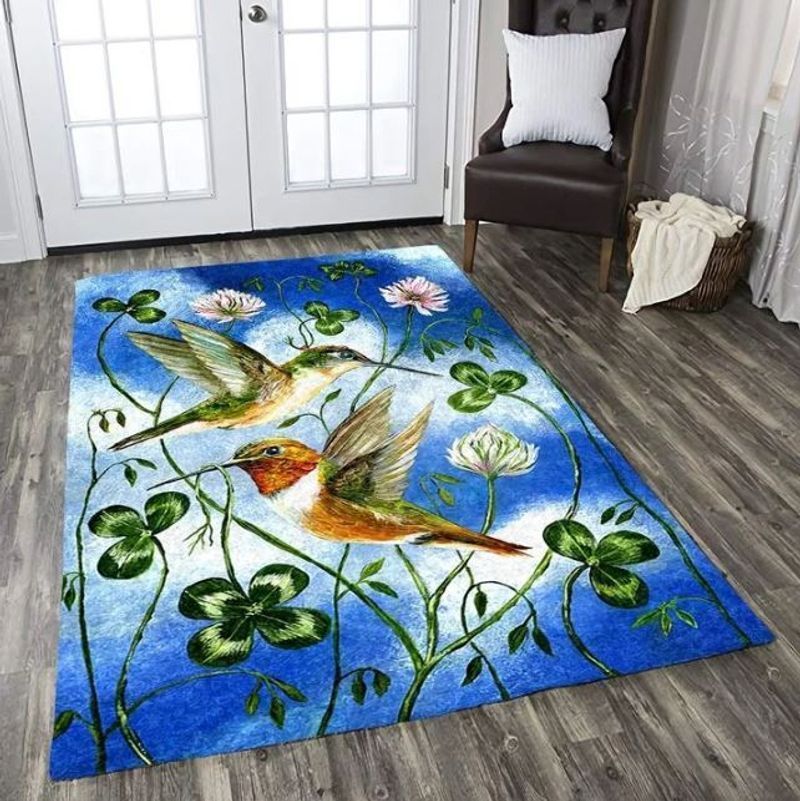 Blue Hummingbird Rectangle Co53342 Rug Carpet Area Rug For Living Room Bedroom Rug Home Decor Blue Hummingbird Rectangle Co53342 Rug Carpet Area Rug For Living Room Bedroom Rug Home Decor