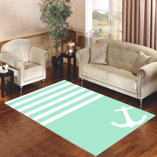 Blue Tiffany Anchor Living Room Carpet Rugs Area Rug For Living Room Bedroom Rug Home Decor Blue Tiffany Anchor Living Room Carpet Rugs Area Rug For Living Room Bedroom Rug Home Decor