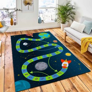 Board Game Block Path People Rug Nursery Rug Room Decor