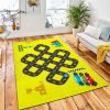 Board Game Car Street Racing Area Carpet Rug City Rug Home Decor