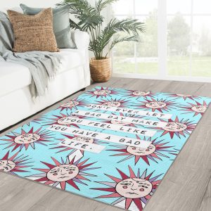 Bohemian Floral Rug Area Rug Gift Home Decor Idea Home Decor