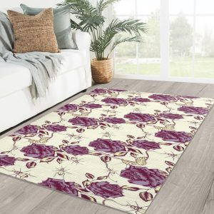 Bohemian Floral Rug Rug House Home Decor Fancy Decor