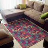 Bohemian Patchwork Pattern Area Rug Bohemian Rug Gift Home Decor