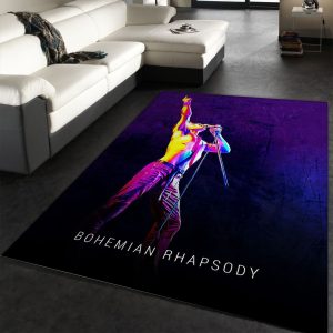 Bohemian Rhapsody 2018 Rug Movie Rug Floor Decor Home Decor Area Rug For Living Room Bedroom Rug Home Decor