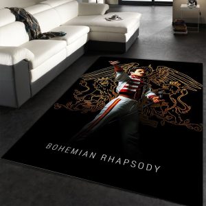 Bohemian Rhapsody Area Rug Movie Rug Family Gift Decor Area Rug For Living Room Bedroom Rug Home Decor