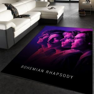 Bohemian Rhapsody Rug Movie Rug Floor Decor Home Decor Area Rug For Living Room Bedroom Rug Home Decor
