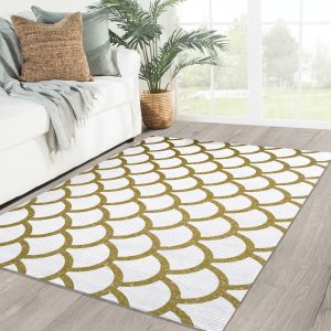 Bohemian Tile Rug Area Carpet Floor Decor Idea Home Decor