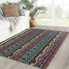 Bohemian Tile Rug Area Rugs Floor Decor Modern Decor