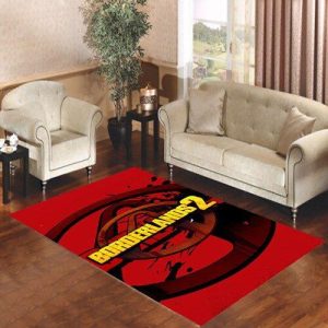 Borderlands 2 Logo Living Room Carpet Rugs Area Rug For Living Room Bedroom Rug Home Decor