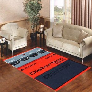 Boss Distortion Pedal Living Room Carpet Rugs Area Rug For Living Room Bedroom Rug Home Decor
