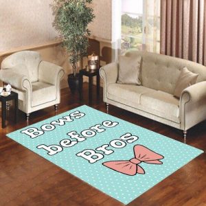 Bows Over Bros Aqua Living Room Carpet Rugs Area Rug For Living Room Bedroom Rug Home Decor