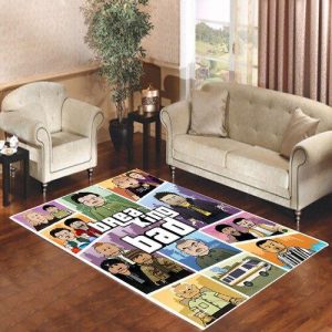 Breaking Bad Collage Gta Cover Living Room Carpet Rugs Area Rug For Living Room Bedroom Rug Home Decor