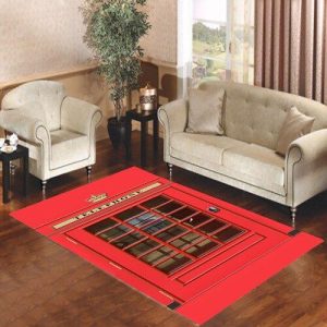 British Phone Booth Red Living Room Carpet Rugs Area Rug For Living Room Bedroom Rug Home Decor