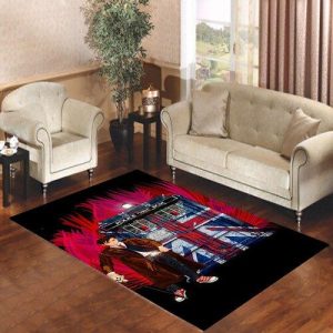 British Tardis With 10Th Doctor Who 2 Living Room Carpet Rugs Area Rug For Living Room Bedroom Rug Home Decor