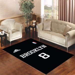 Brooklyn Nets Wallpaper Living Room Carpet Rugs Area Rug For Living Room Bedroom Rug Home Decor