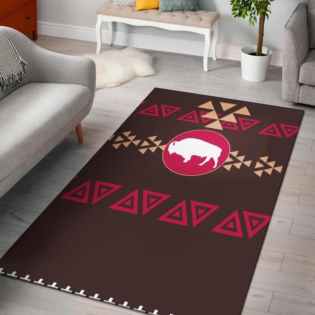 Brown Bison Native American Area Rug Carpet Area Rug For Living Room Bedroom Rug Home Decor Brown Bison Native American Area Rug Carpet Area Rug For Living Room Bedroom Rug Home Decor